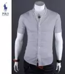 2019U ralph lauren homme chemises mode edition limitee hot sale gris